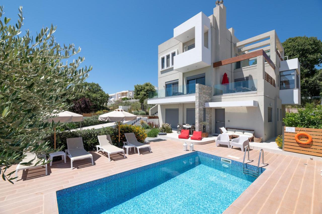 Terpsis Pool Villa Azgúru Kültér fotó