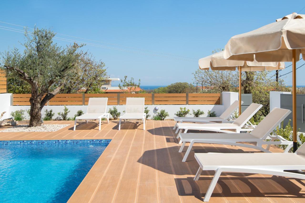 Terpsis Pool Villa Azgúru Kültér fotó